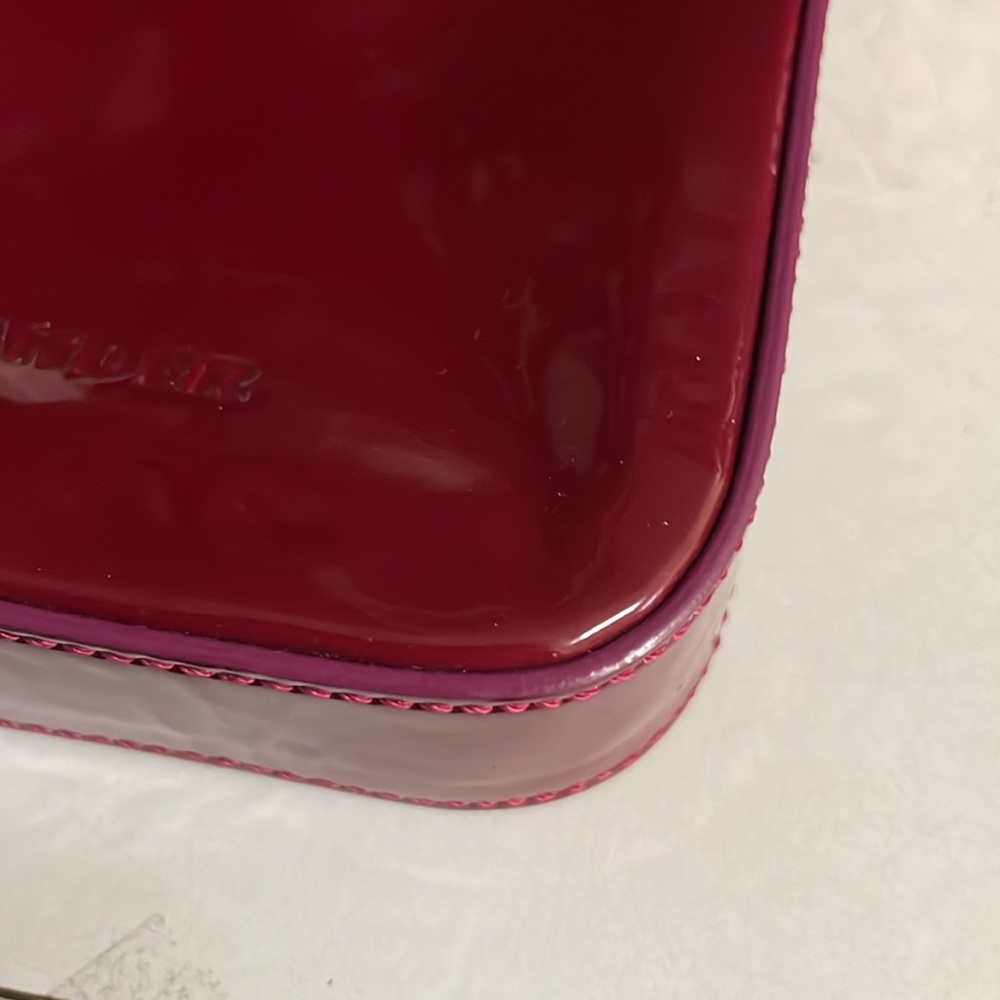 JIL SANDER Raspberry  💕Small Evening Clutch Bag - Picture 7 of 12